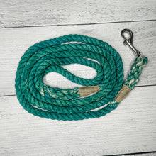 Load image into Gallery viewer, Peacock Green Leash