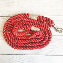 Load image into Gallery viewer, Red Glitter Ultra Soft Leash