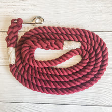 Load image into Gallery viewer, Burgundy Ultra Soft Leash