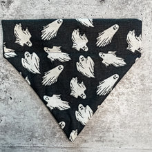 Load image into Gallery viewer, Spooky Ghosts Bandana (Glow in the Dark)