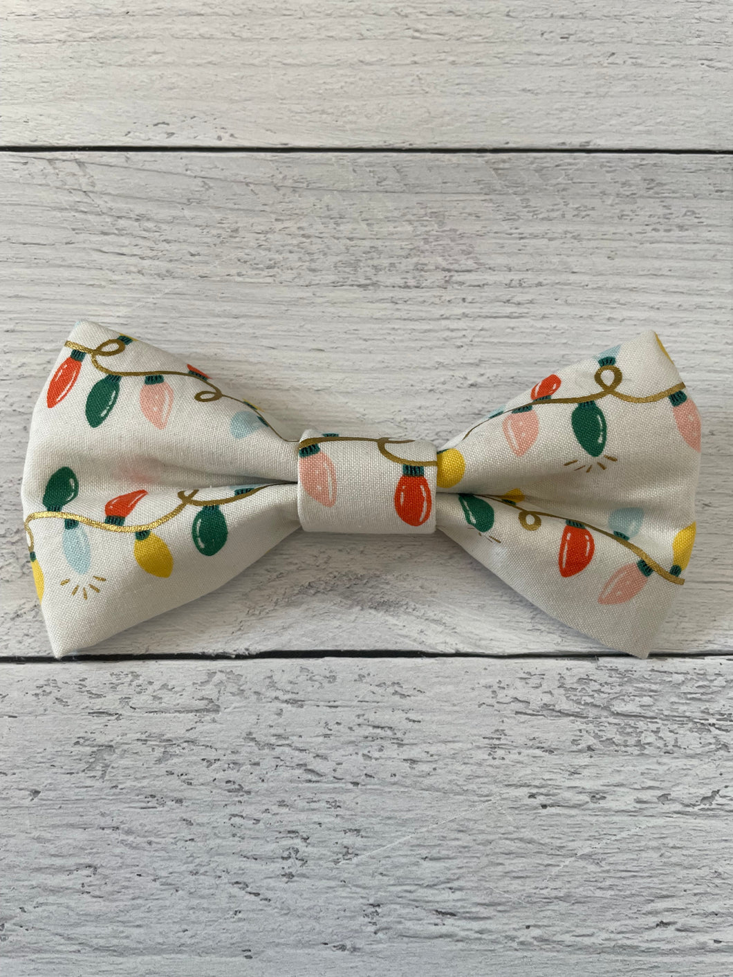 Holiday Lights Bow Tie