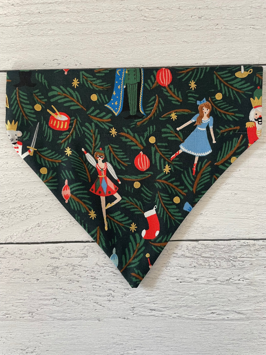 Nutcracker Christmas Bandana