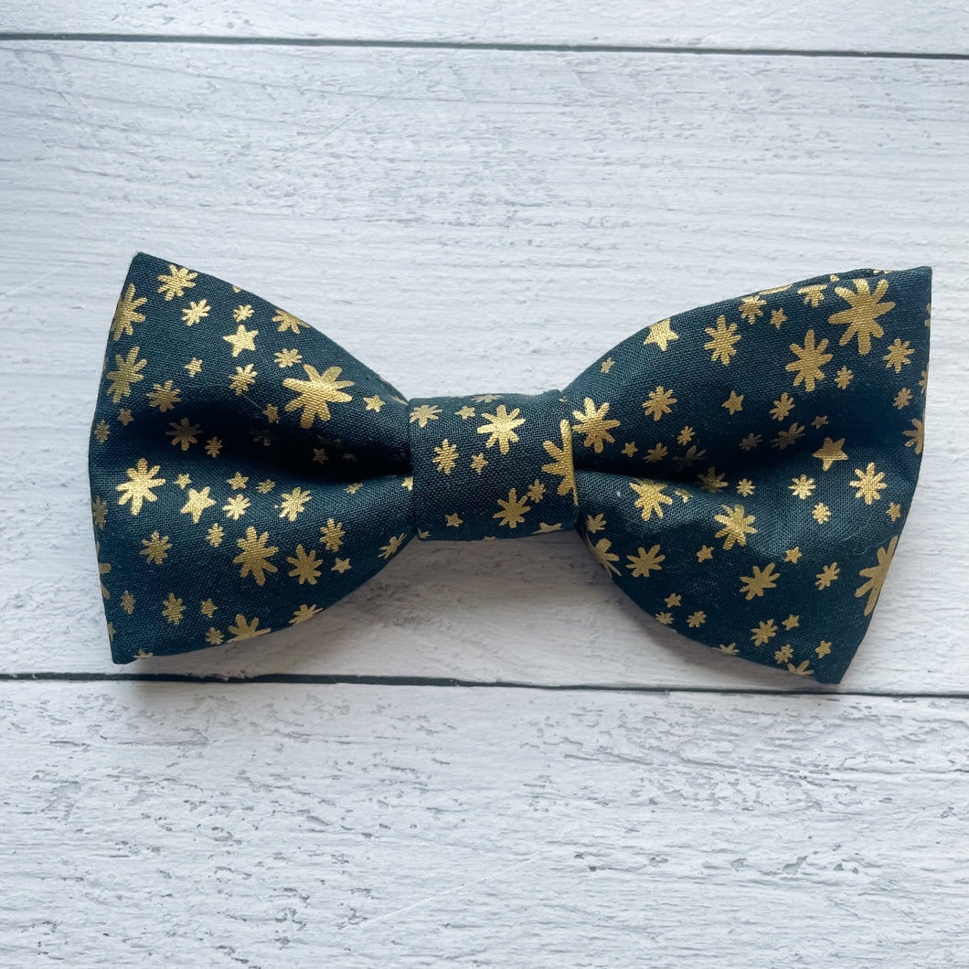 Gold Stars Bow Tie