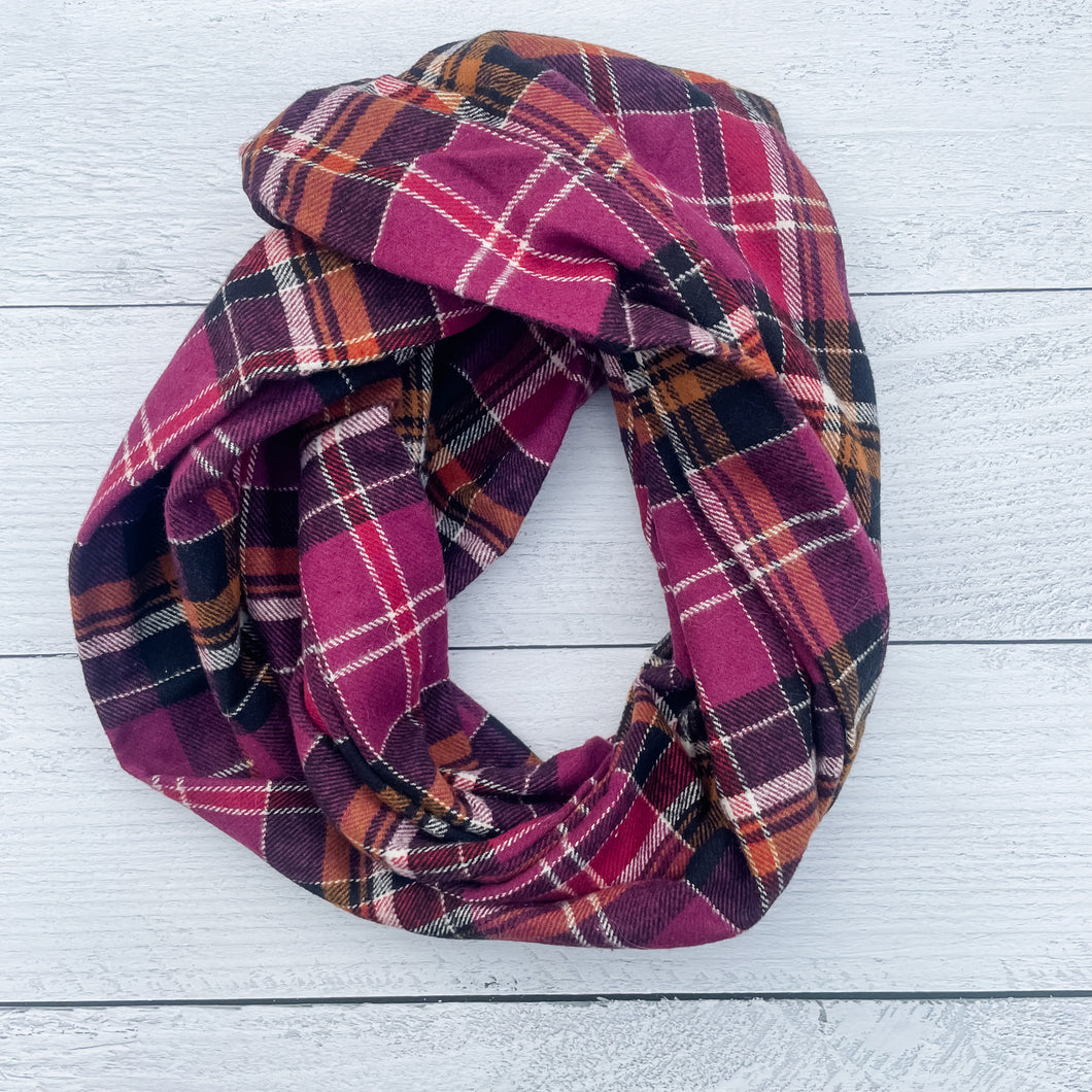 Burgundy Infinity Scarf