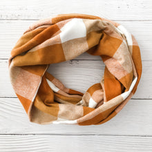 Load image into Gallery viewer, Pumpkin Spice Infinity Scarf - Downtown Dog 
