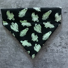 Load image into Gallery viewer, Spooky Ghosts Bandana (Glow in the Dark)
